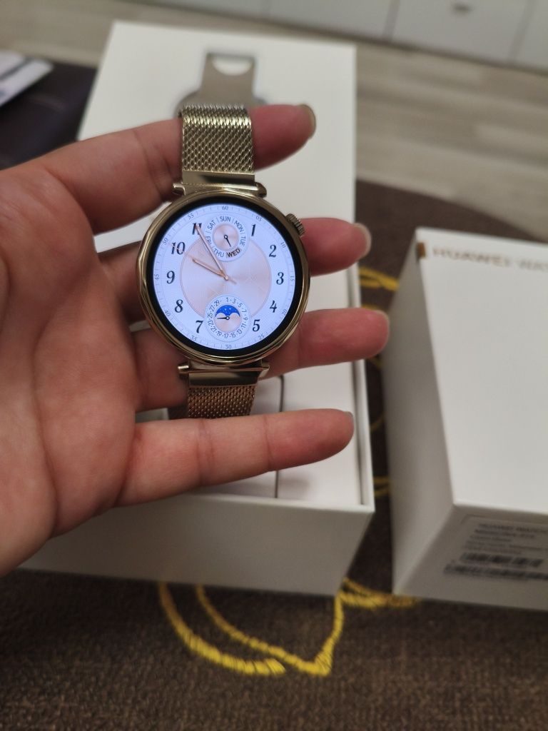 Смарт часовник HUAWEI Watch GT 5, 41 мм, златист