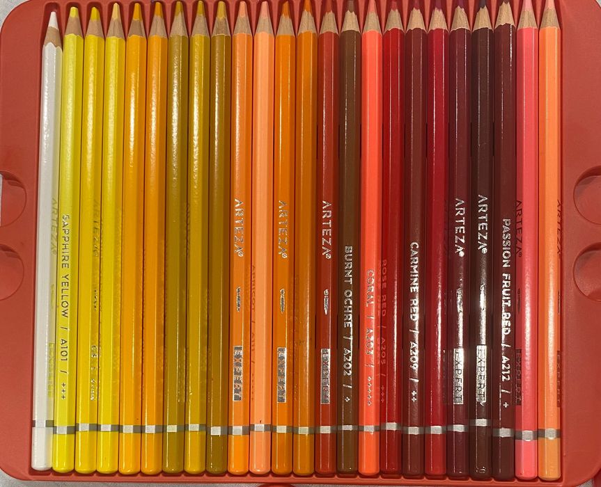 Set creioane colorate profesionale