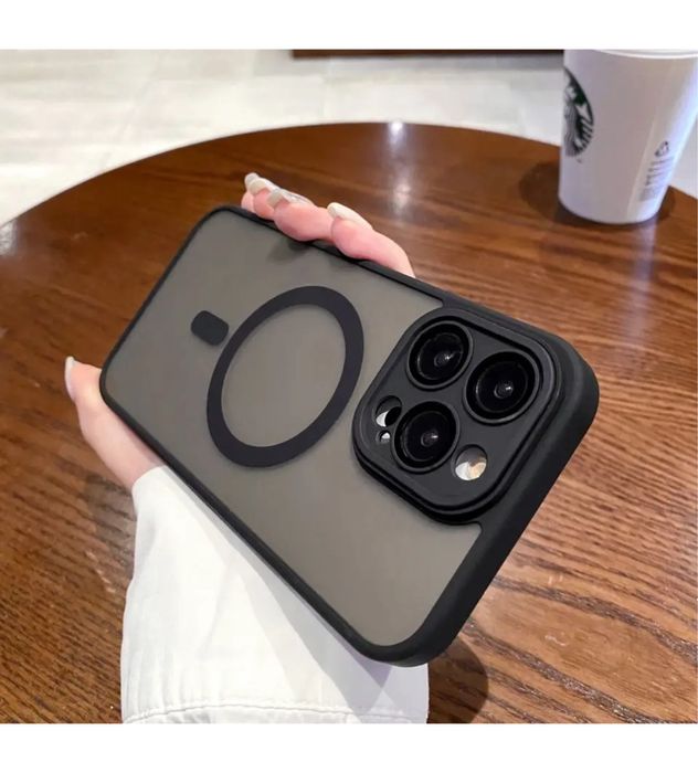 Iphone 12/13/14/15/16 PRO MAX PLUS Husa Safe Case Spate Mat Semi Clar