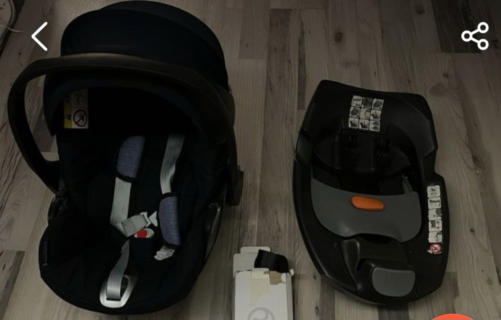 Scoica Cybex platinium Cloud Q + baza isofix