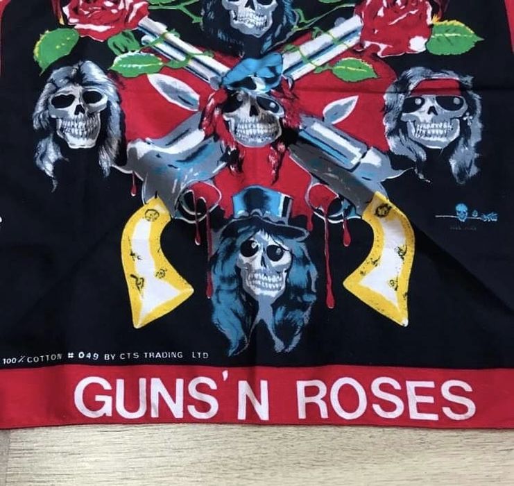 Bandana guns n roses bandana formatie rock guns n roses guns and roses