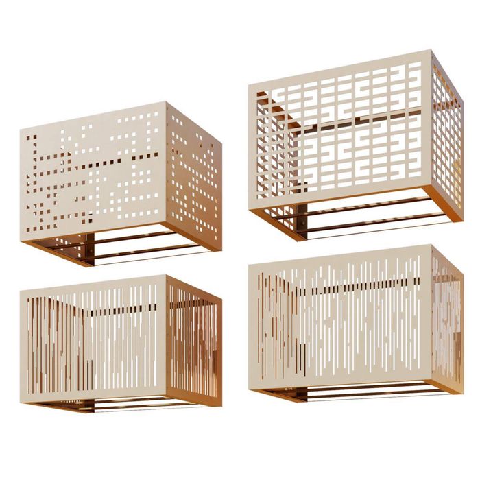 Обшивка внешних блоков кондиционера, решетка для агрегата, обшивкаIB35