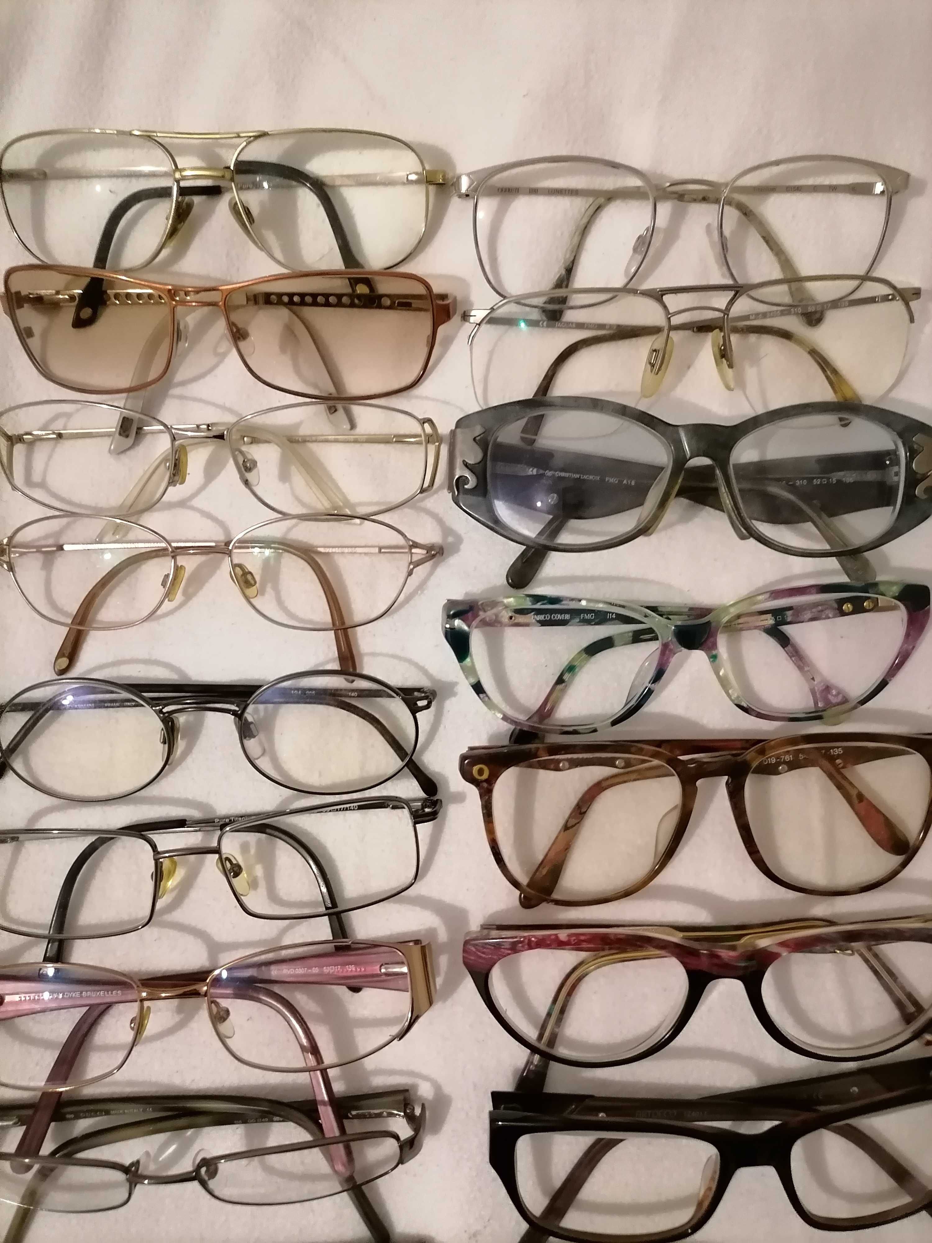 Lot ochelari de vedere model vintage cu etui inclus