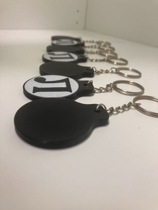 3Д принтирани ключодържатели на Локомотив Пловдив. 3лв. / 5бр.