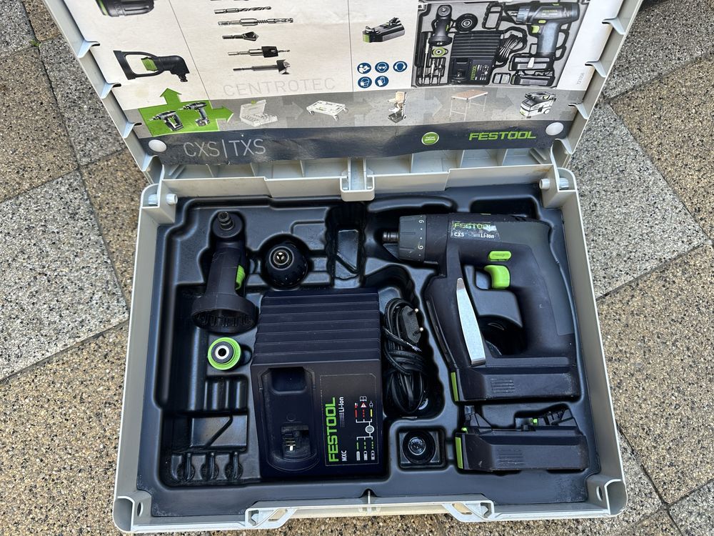 Festool txs 10,8 v 3 mandrine