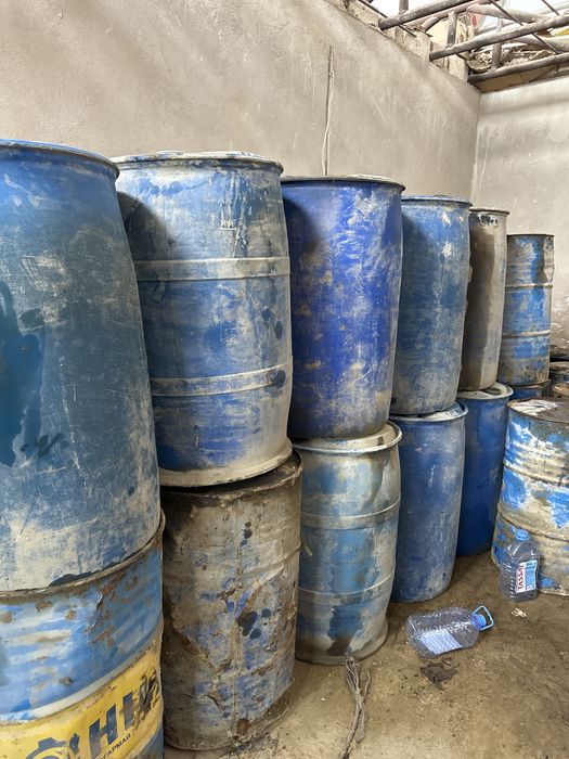 Пласстмас бочка из под масла