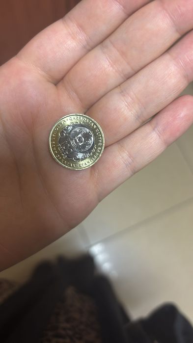 Продам необычную монету , 100 тг