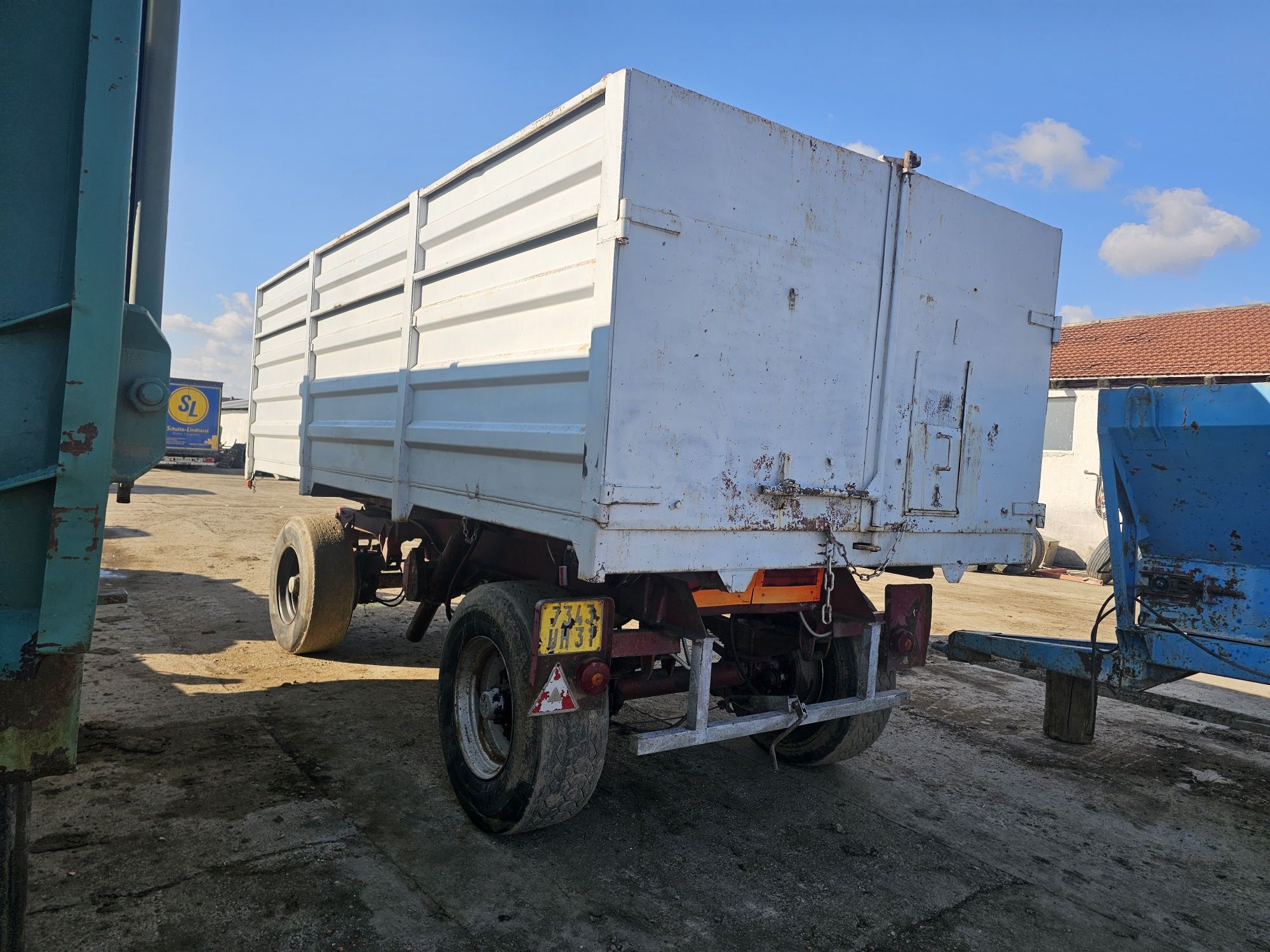 remorca vidanja met plug disc freza