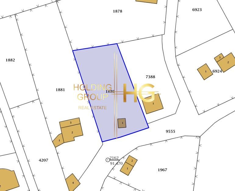 Продава се Парцел в Варна, м-т Евксиноград - 662 кв.м за 189 €/кв.м - Снимка #1