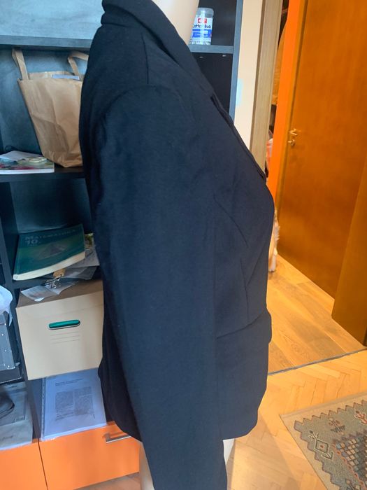 Черно сако Max Mara ( фина вълна),размер 42 IT