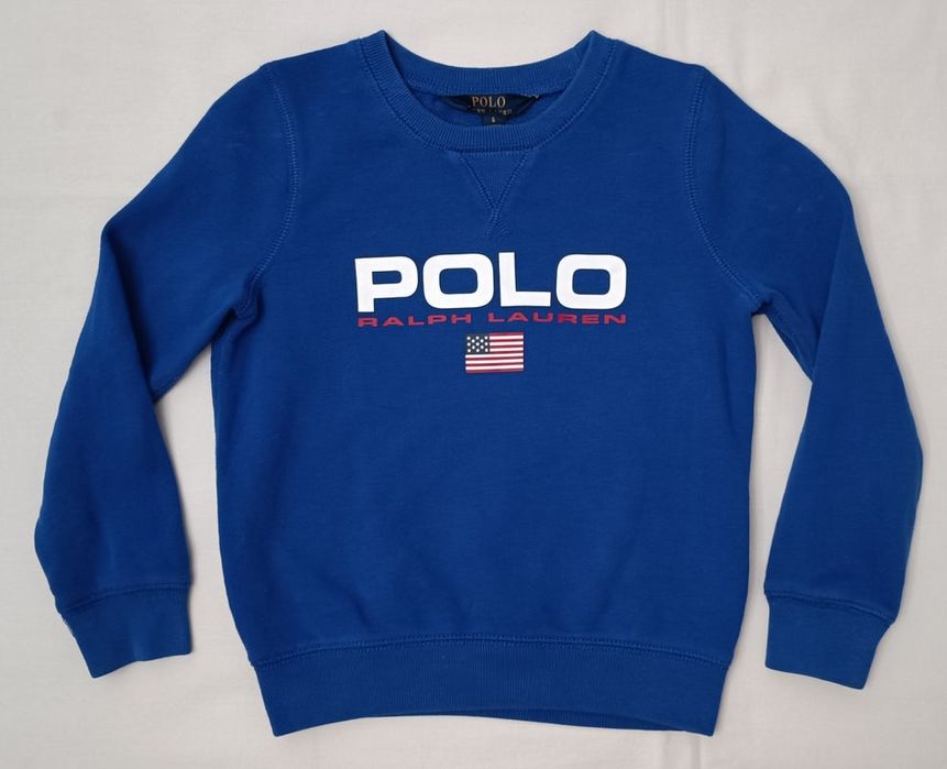 POLO Ralph Lauren Sweatshirt оригинално горнище ръст 116-122см памук
