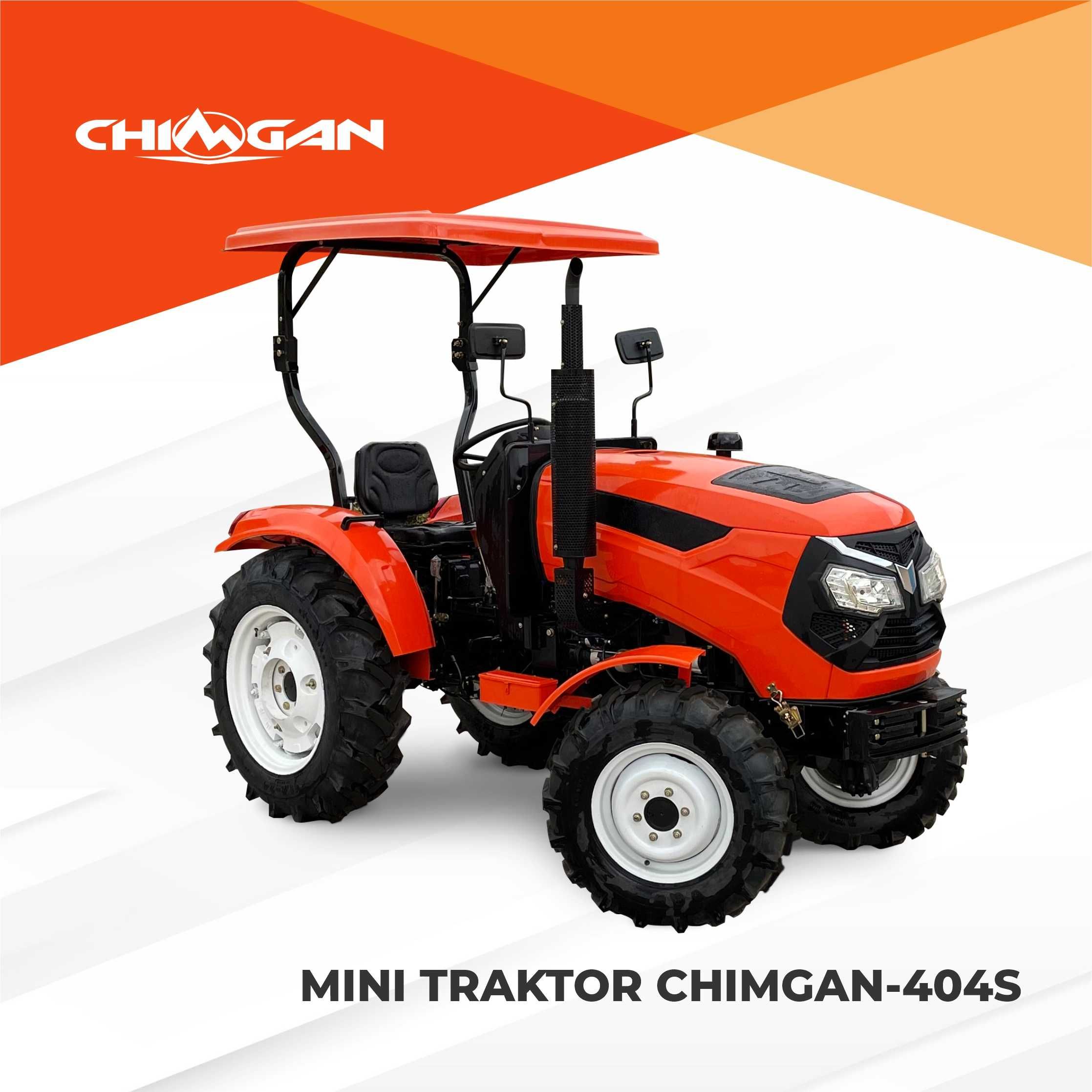 Chimgan 404 S mini traktorlari | Мини-Тракторы Chimgan 404 S/L