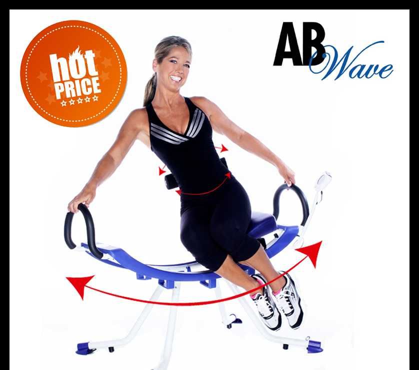 Aparat AB Wave - Echipament de fitness multifunctional -NOU