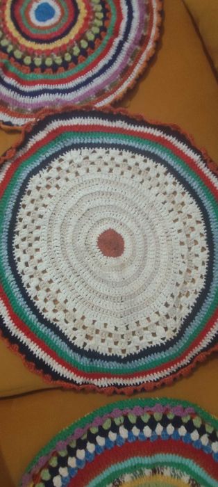 Set 8 covorașe crosetate manual