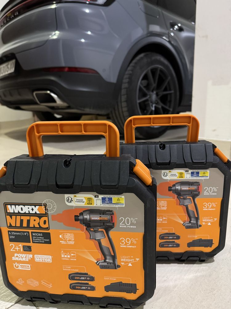 Импакт винтоверт WORX WX265