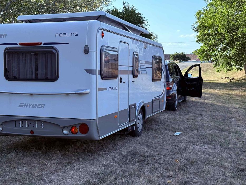 Rulota HYMER FEELING an 2010 recect inmatriculata