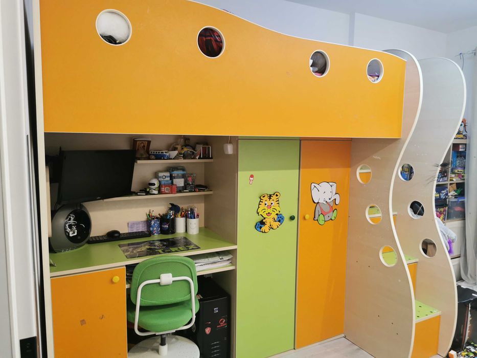 Vand pat/birou copii