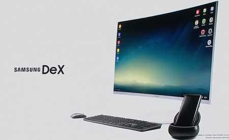 Мультимедийная док-станция Samsung DeX [EE-MG950BBRGRU]