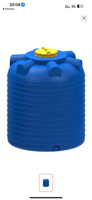 Бочка емкость для воды 5000 литров