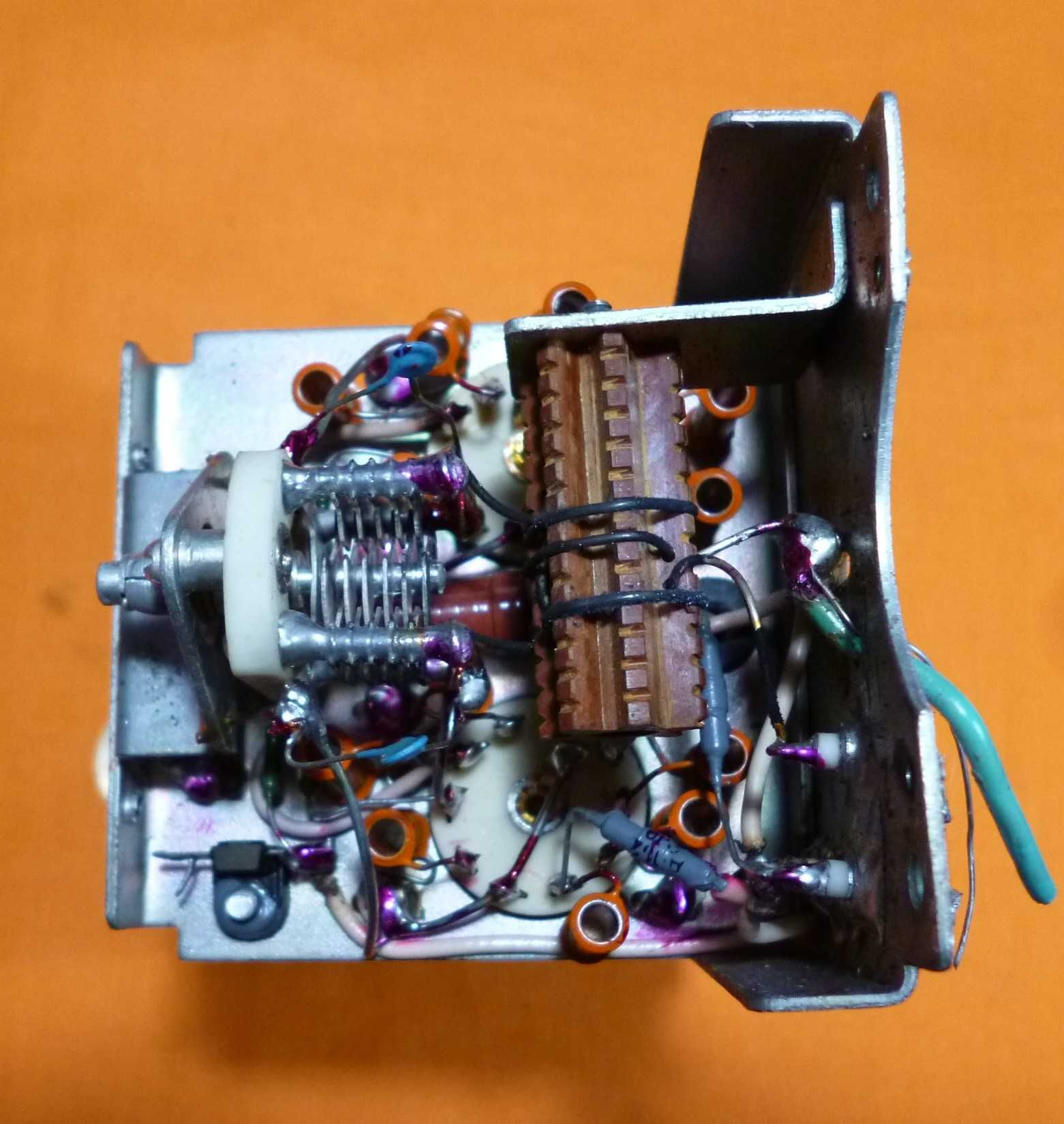 Module statie radio HAM YO bobina argint condensator trimer tub 6P23P