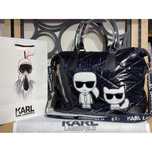 Дамски чанти KARL LAGERFELD – Черна и Червена, с торбичка
