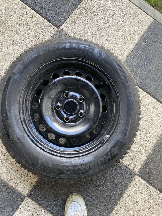 Jante cu anvelope iarna Hankook 195 65 R15
