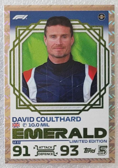 Topps F1 Turbo Attax 2024 Limited Edition 13 , 18 , 22 , 23 ,24 , 25