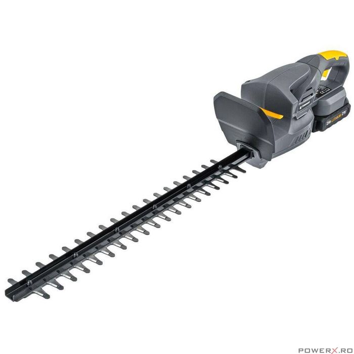 Foarfeca pentru gard viu cu acumulator, 2Ah, x2 baterii, 15mm, lungime