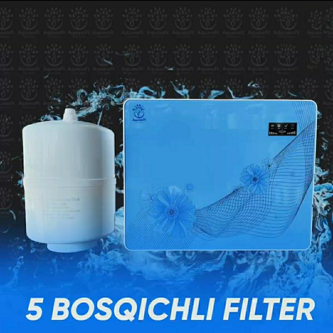 Ichimlik suvi uchun filtrlar sifatli va ishonchli.