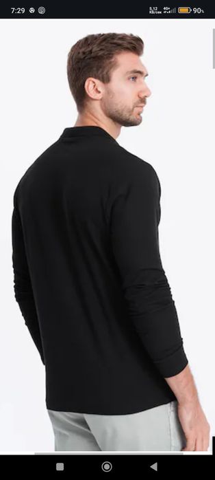 Блуза Ombre - сив и черен цвят (нови, с етикет)