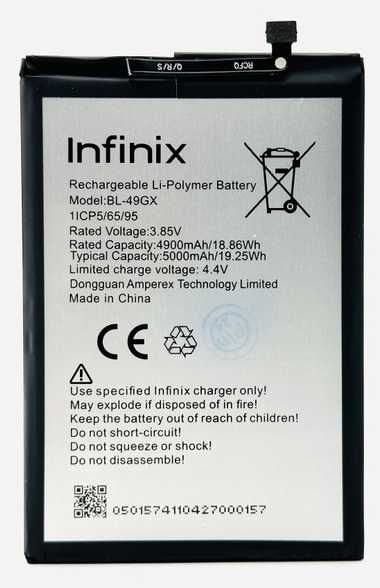 Батарея BL-49GX 500тг / Дисплей новый для Infinix Zero X Pro (X6811).