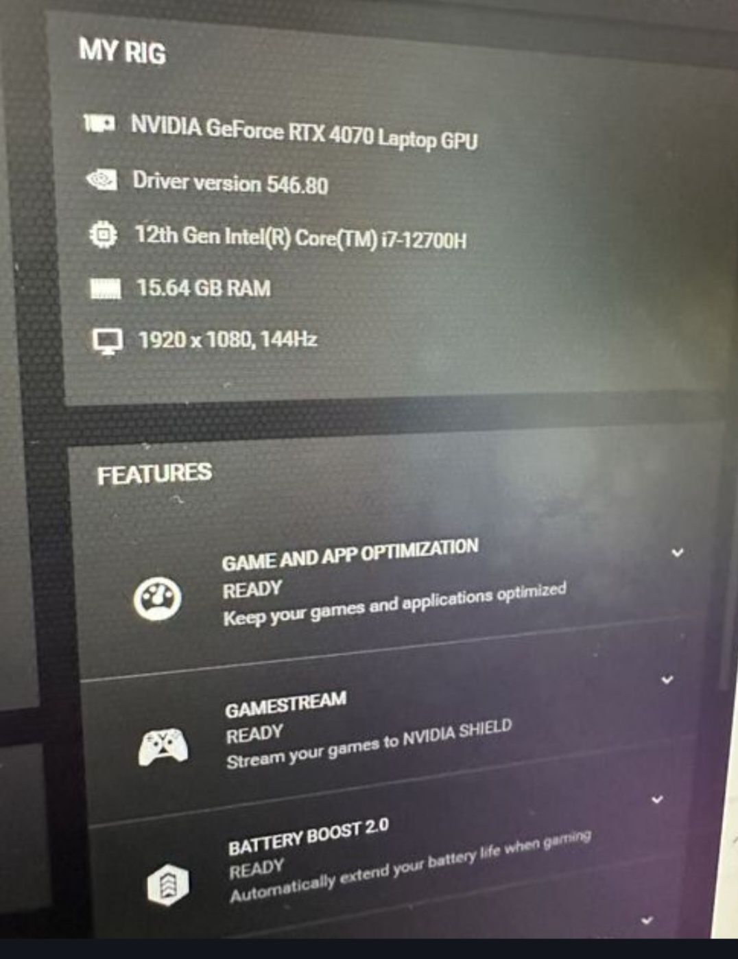 Лаптоп ASUS TUF Gaming F15 RTX 4070!