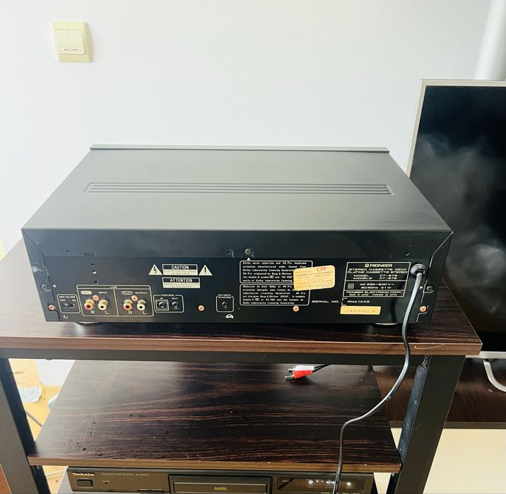 Stereo Cassette Deck Pioneer CT-676 Hi end 3 head