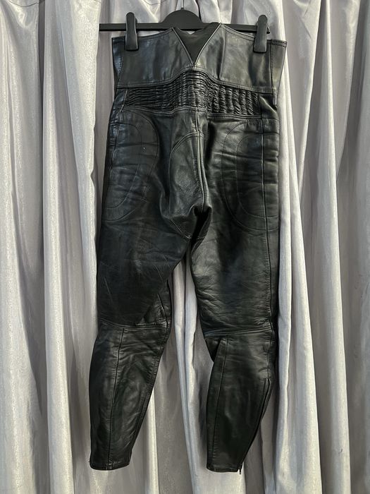 Pantaloni moto piele Dainese talie 39-40