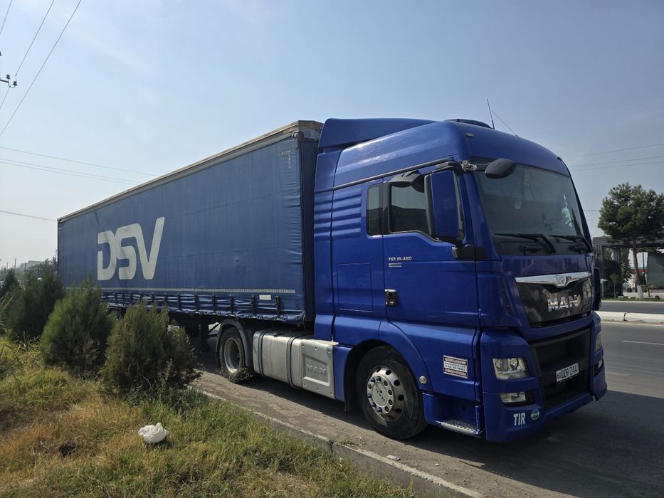 MAN TGX EURO 6 + KRONE прицеп Сотилади