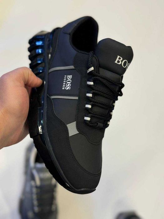Маратонки светлоотразителни обувки Hugo Boss
