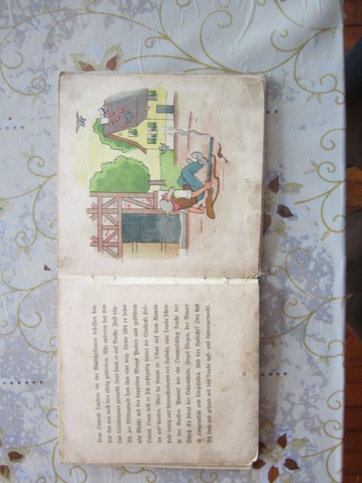Детска немска книга книжка Приказка Трети Райх
