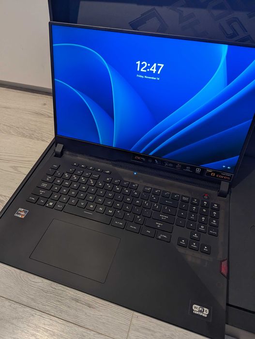 Vand ASUS ROG Strix SCAR 17 - 5800h, RTX 3060, 1tb, 64gb ram la cutie