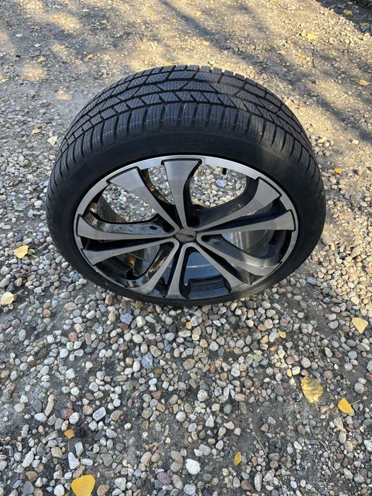 1 Джанта Brock 20 цола със зимна гума Continental 255/35/20
