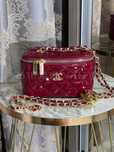 Geanta C5an3el - New Piele Lacuita Bordo