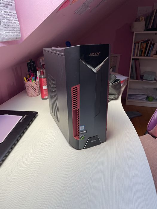 Pc Gaming Acer Nitro, GTX 1660, i5-9400f, 16gb, ssd 512