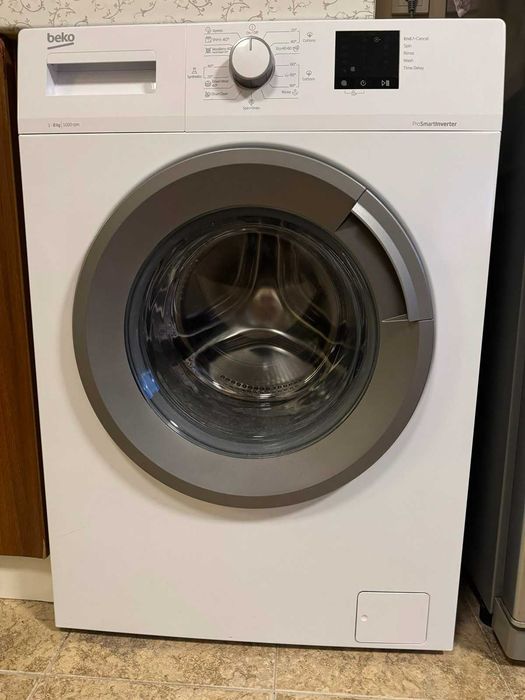 Гаранционна пералня BEKO WTE 8511 X0: 8kg,1000 об/мин,инверторен мотор