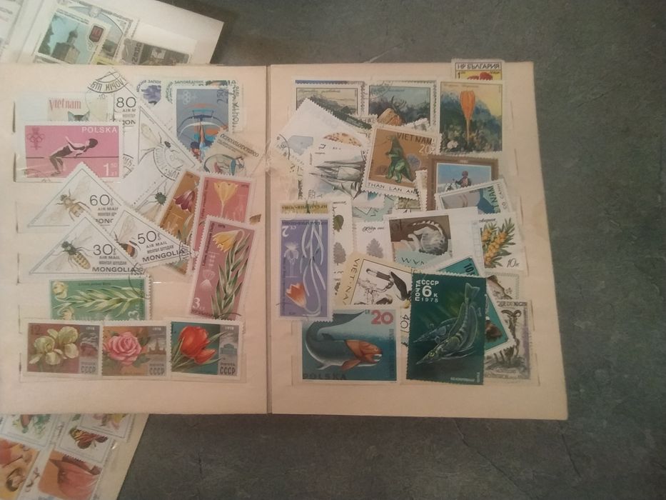 Марки разные значки