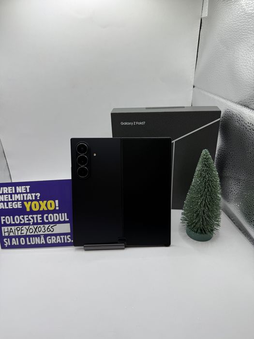 Samsung Z Fold 7 256 gb Jet black Nou doar desigilat