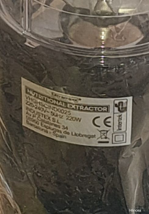 Blender / smoothie maker Ultramaxx - Extractor de nutrienti