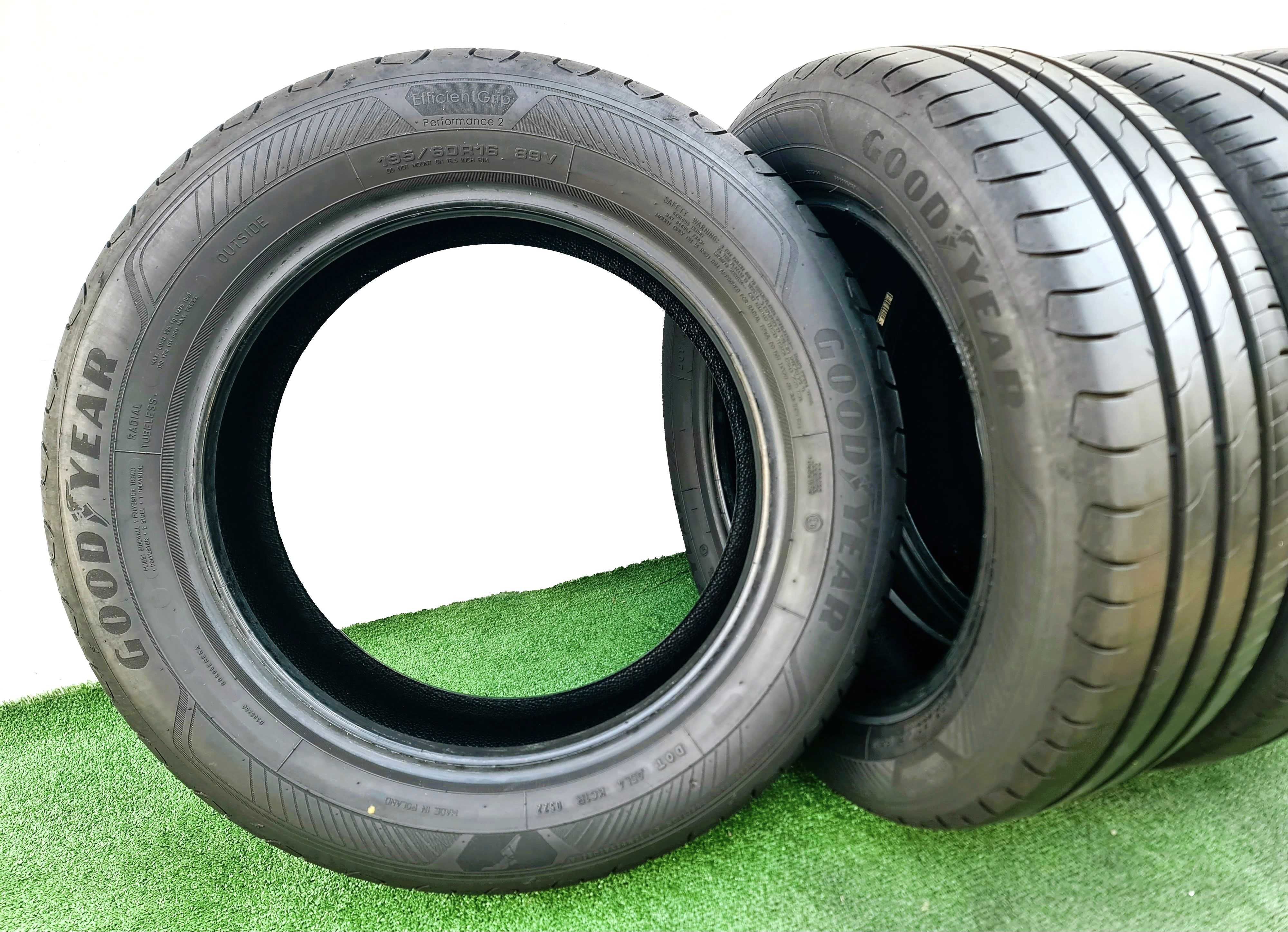 4бр. 195/60/16 GOODYEAR Efficientgrip performance 2- летни