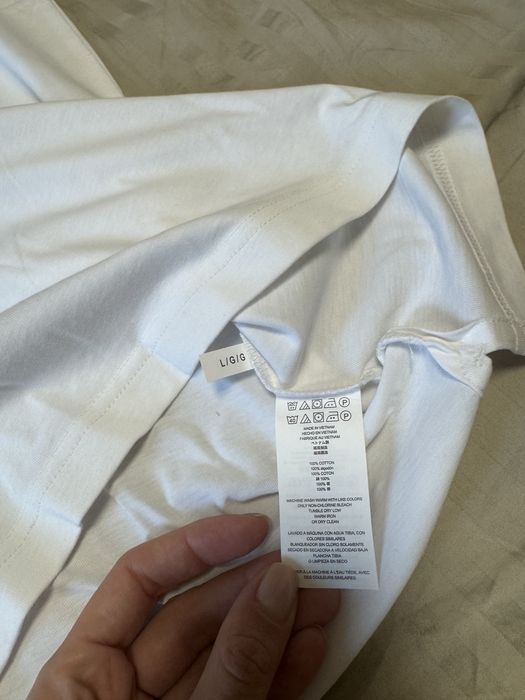 Tricou polo alb, Michael Kors, L