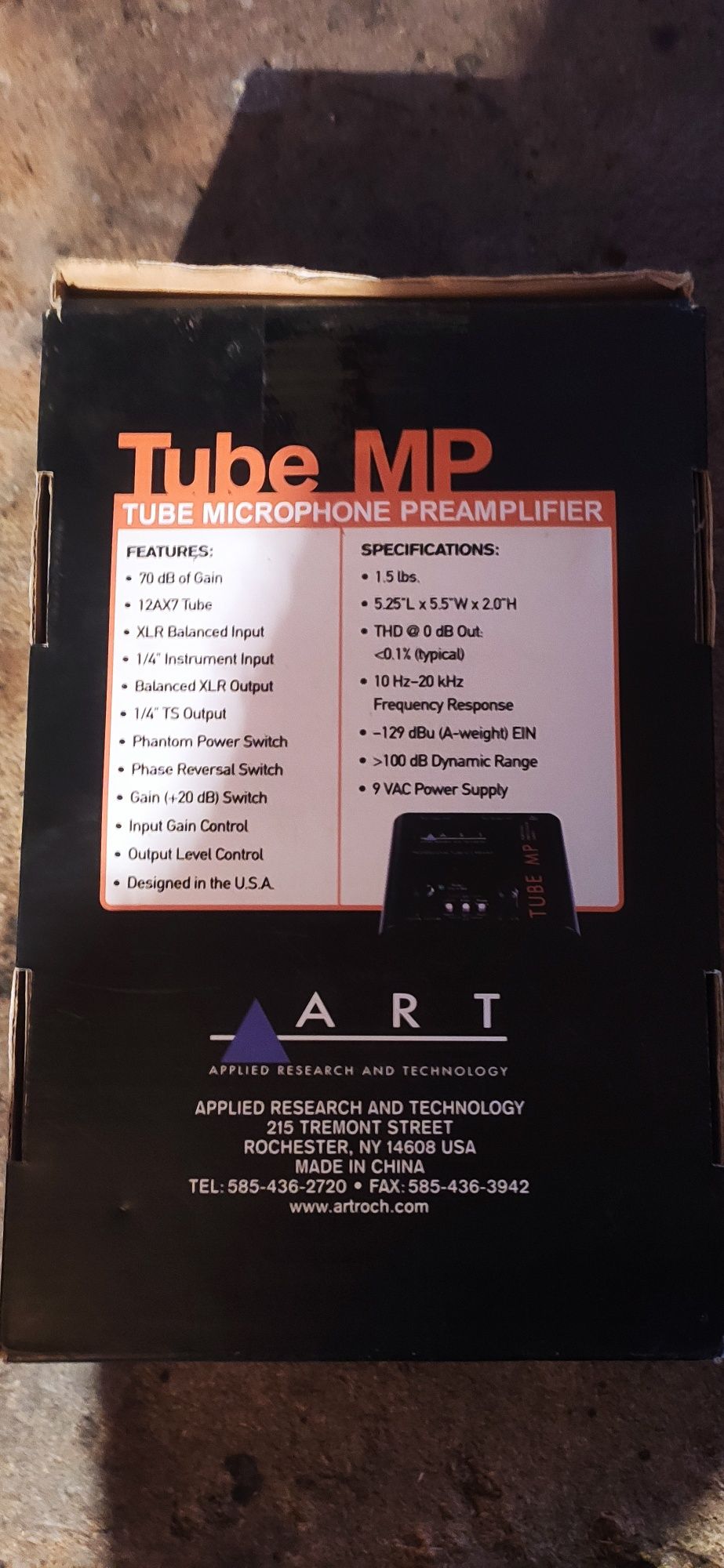 Preamplificator ART TUBE MP