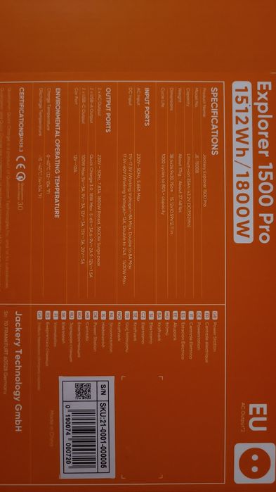Jackery solar generator 1500 pro