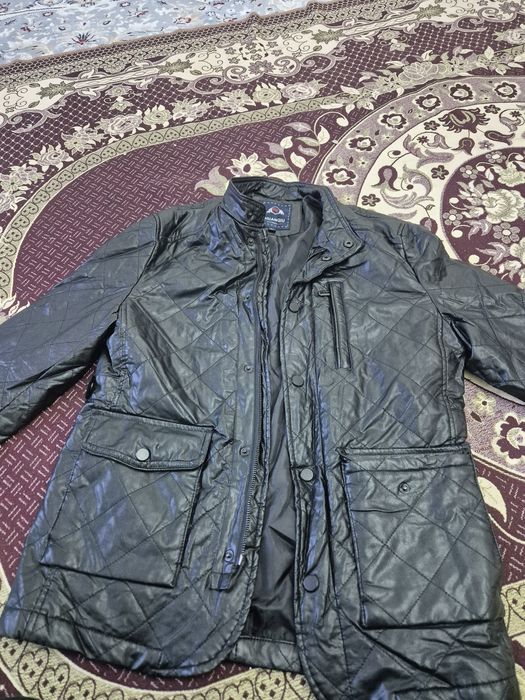 Кожаная куртка весенняя